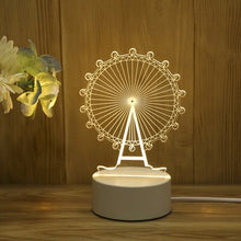 Load image into Gallery viewer, 3D LED Lamp Creative USB Night Lights Novelty Illusion Night Lamp 3D Illusion Table Lamp