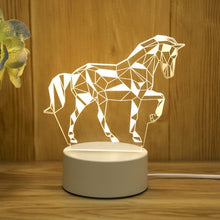 Load image into Gallery viewer, 3D LED Lamp Creative USB Night Lights Novelty Illusion Night Lamp 3D Illusion Table Lamp
